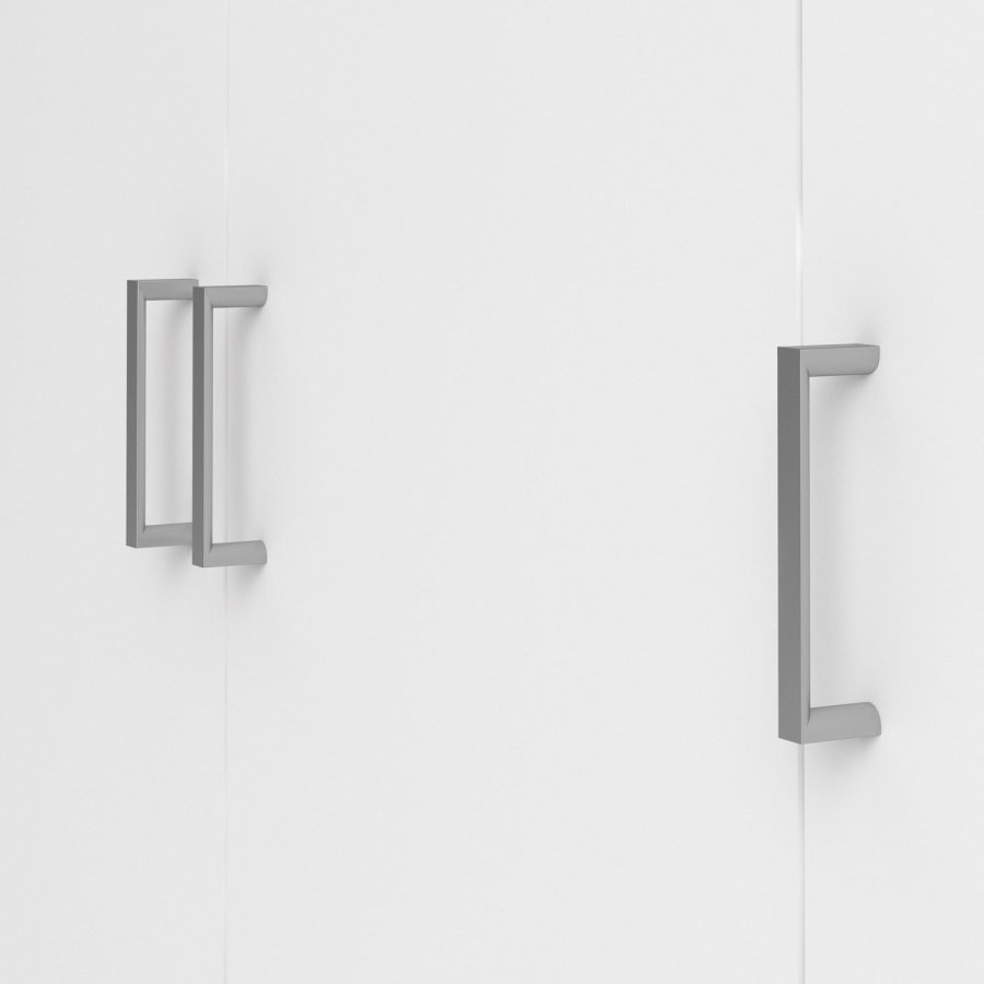 
TVILUM space garderobeskab - hvidt træ, 3 låger
