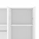 
TVILUM space garderobeskab - hvidt træ, 3 låger
