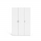 
TVILUM space garderobeskab - hvidt træ, 3 låger
