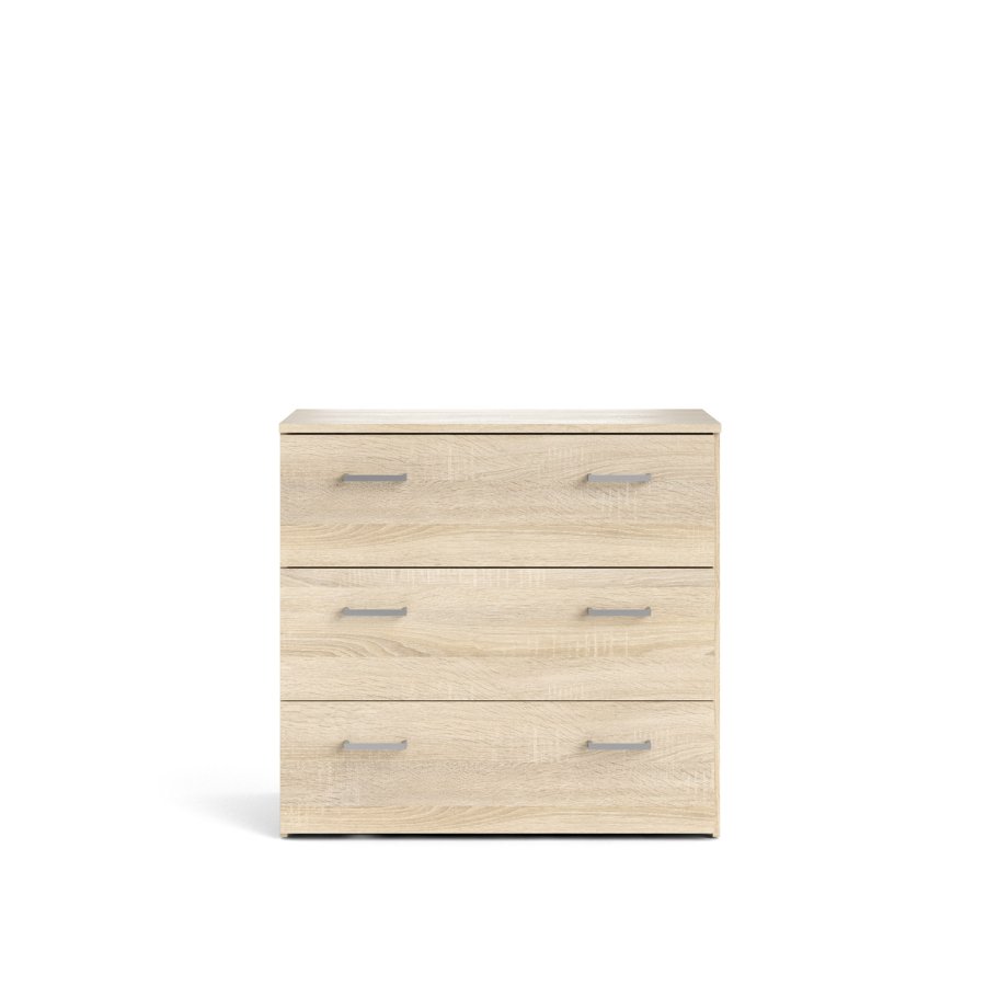 
TVILUM Space kommode - egestruktur, 3 skuffer
