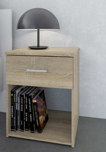 
TVILUM Space natbord - egestruktur, 1 skuffe og 1 rum
