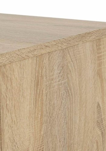 TVILUM Pepe kommode, m. 4 skuffer - egetr�sfarvet folie og plastik