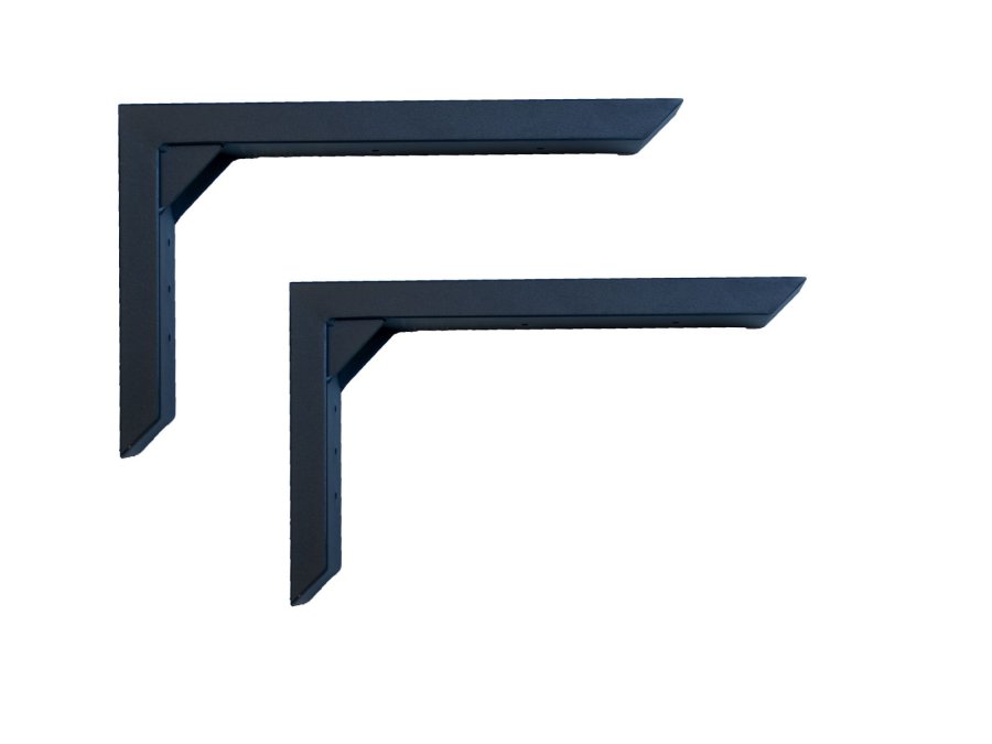 HOUSE OF SANDER veggbrakett for bordplate - svart stl (sett med 2)