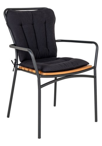 HOUSE NORDIC Pute til Cleveland stol, svart