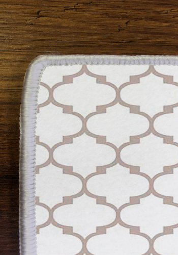 TEPPI WOOKECE304 gulvtppe m. mnster, rektangulr - multifarvet polyester (180x280)