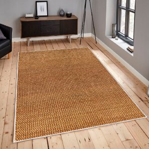 TEPPI WOOSONIL058 mnstret teppe, rektangulrt - flerfarget bomull (50x80)