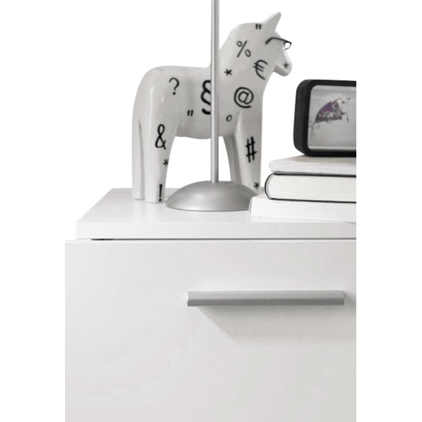 Pepe kommode - hvidt tr, m. 4 skuffer