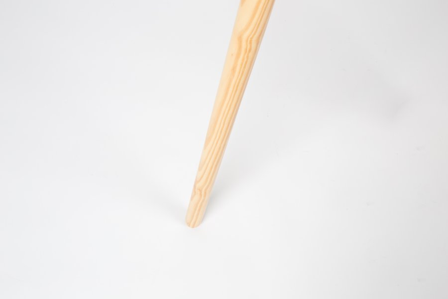 ZUIVER Pinnacle butler - hvit og naturlig grantre