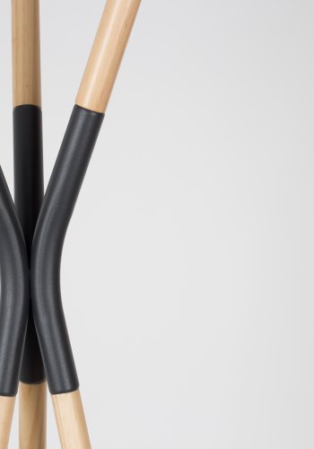  ZUIVER Pinnacle stumtjener - mrkegr og natur grantr