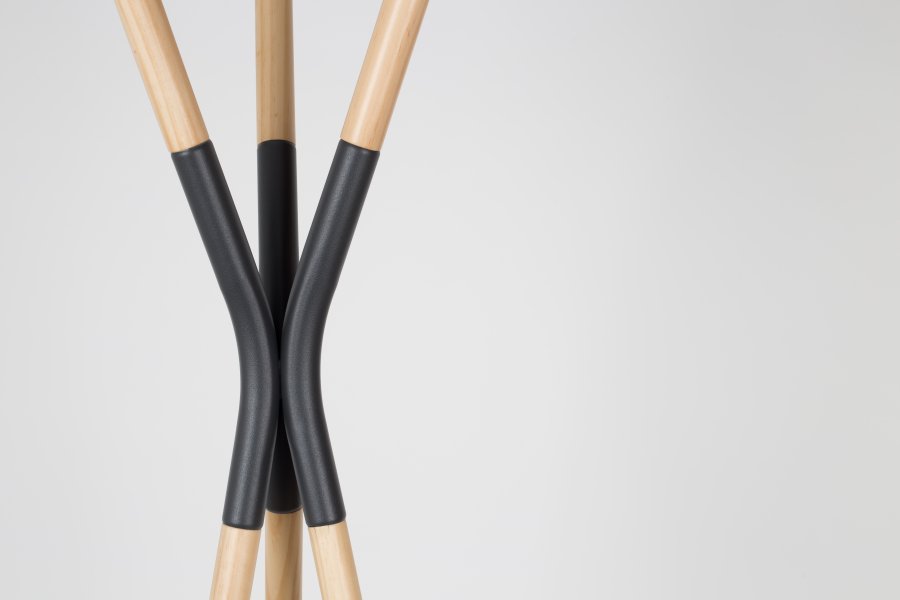  ZUIVER Pinnacle stumtjener - mrkegr og natur grantr