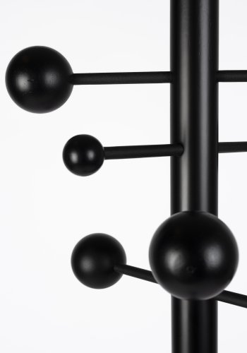 ZUIVER Jason stumtjener - svart gummitre