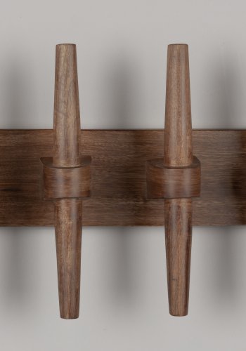 DUTCHBONE Jakub Garderobenstnder - walnussfarbenes Mangoholz