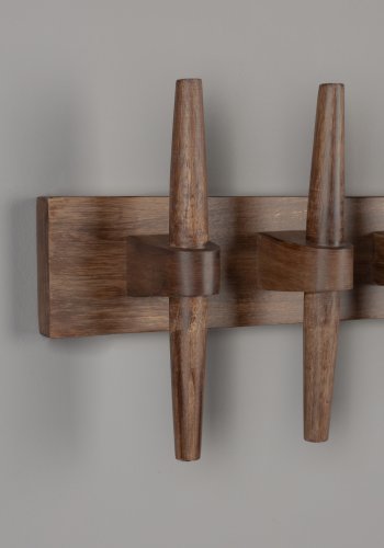 DUTCHBONE Jakub Garderobenstnder - walnussfarbenes Mangoholz