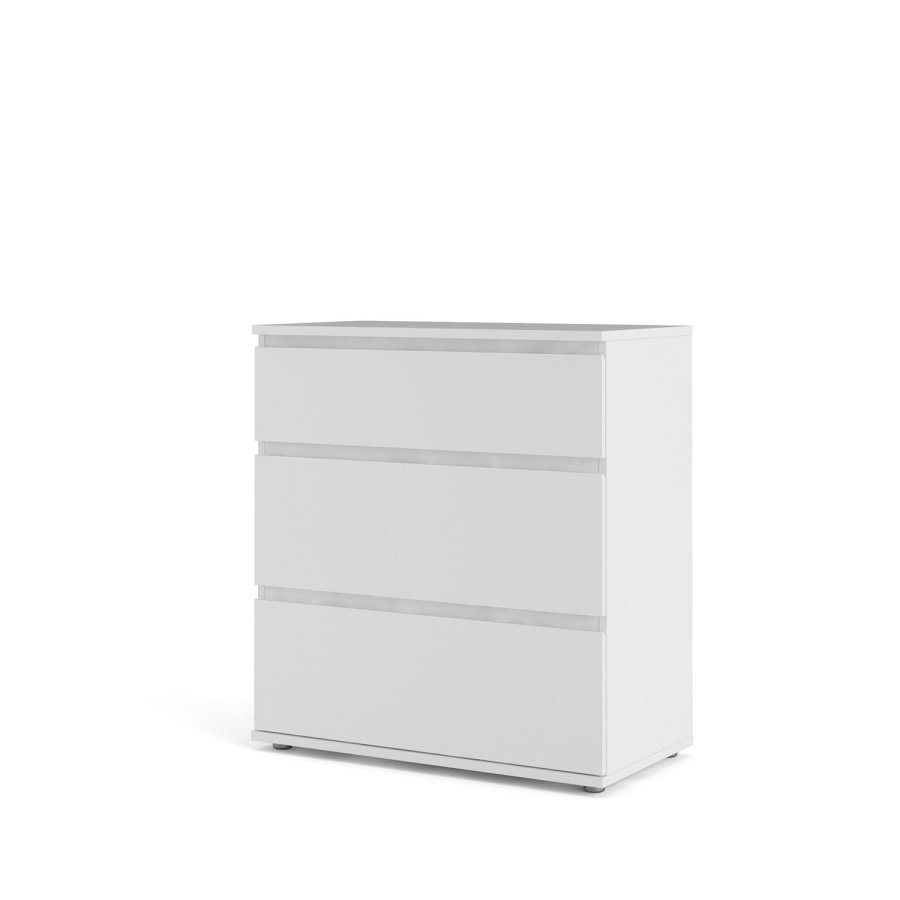 TVILUM Nova  Kommode – Weißes Verbundholz, (84 x 40)