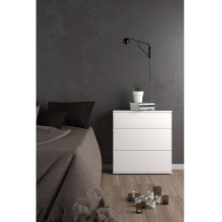 Nova  Kommode - Hvid komposittr, (84x40)