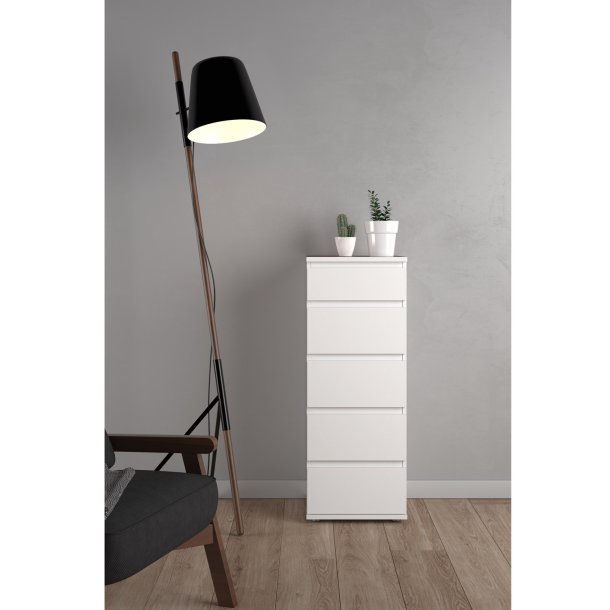 Nova  Kommode - Hvid komposittr, (107x40)