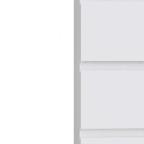 Nova  Kommode - Hvid komposittr, (107x40)