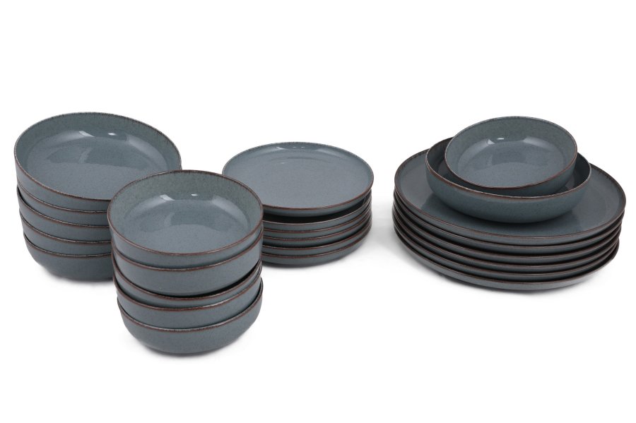 NORDV&Auml;RK MOD24Y2730P01 - Bl�tt middagssett (24 stk)