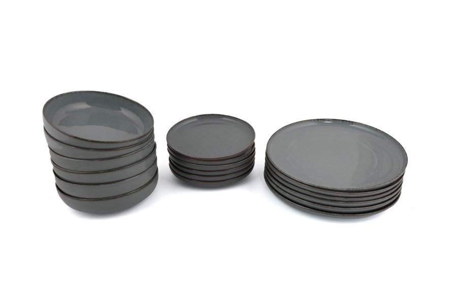 NORDV&Auml;RK MOD18Y2730P01 - Bl�tt middagssett (18 stk)