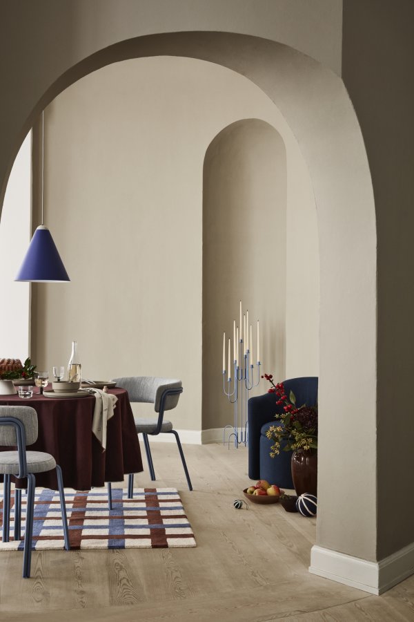 BROSTE COPENHAGEN Farri lysestake - sort jern