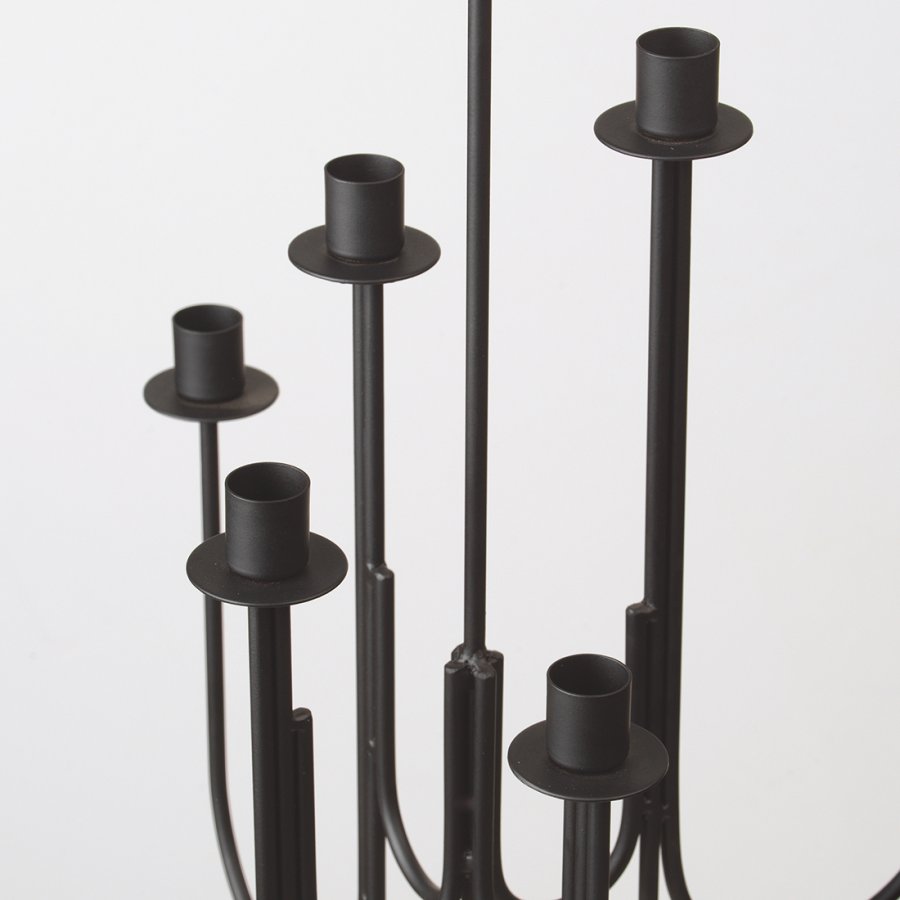 BROSTE COPENHAGEN Farri lysestake - sort jern