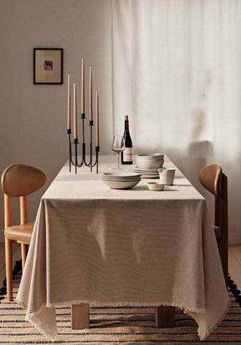 BROSTE COPENHAGEN Farri lysestake - sort jern