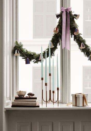 BROSTE COPENHAGEN Farri lysestake - sort jern