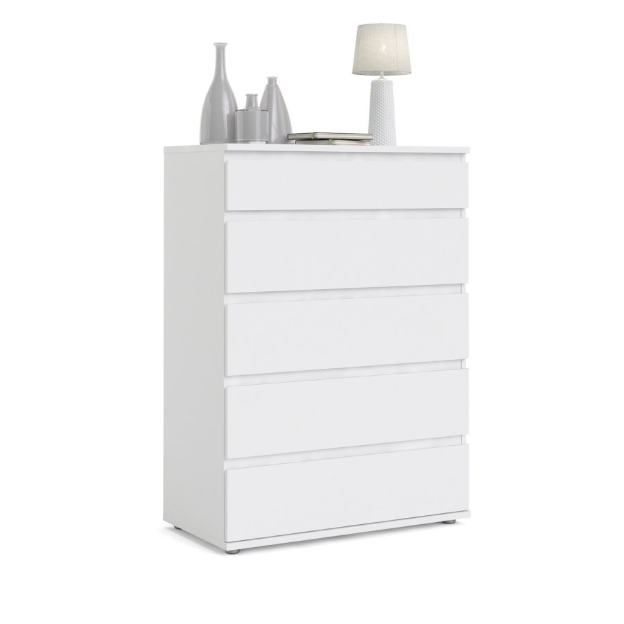 TVILUM Nova kommode ? hvit kompositttre, (107x76)