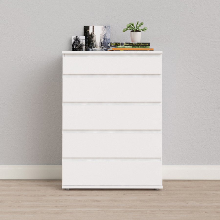 TVILUM Nova kommode ? hvit kompositttre, (107x76)