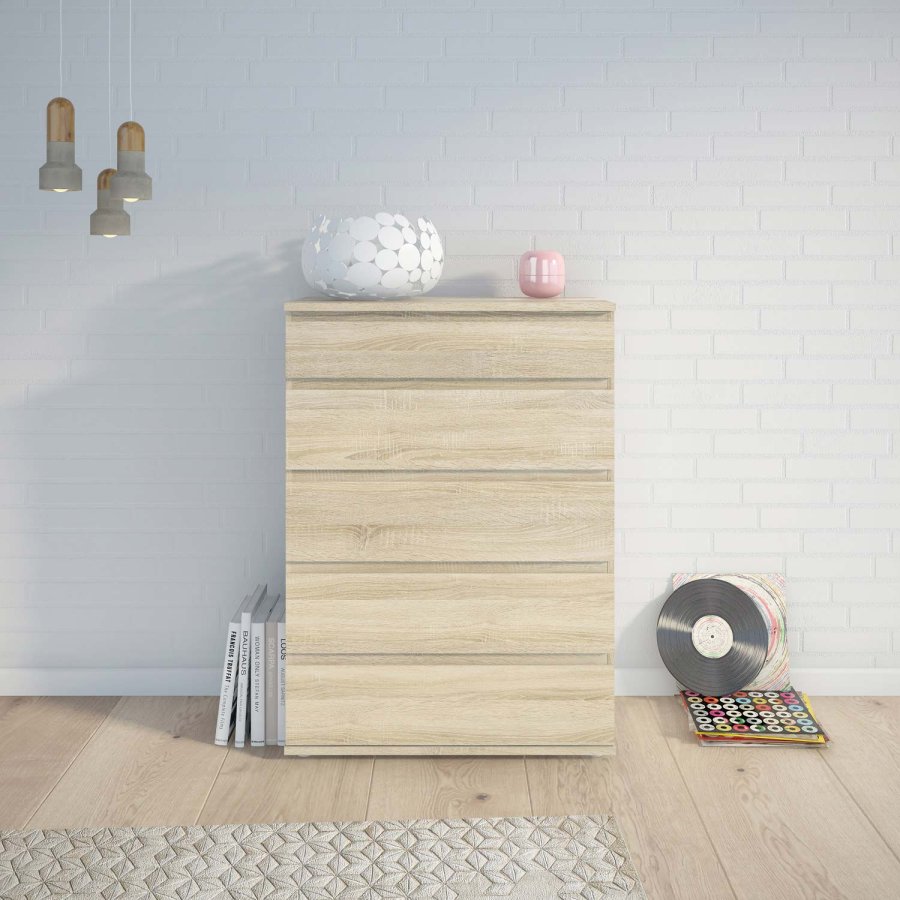 TVILUM Nova kommode ? hvit kompositttre, (107x76)