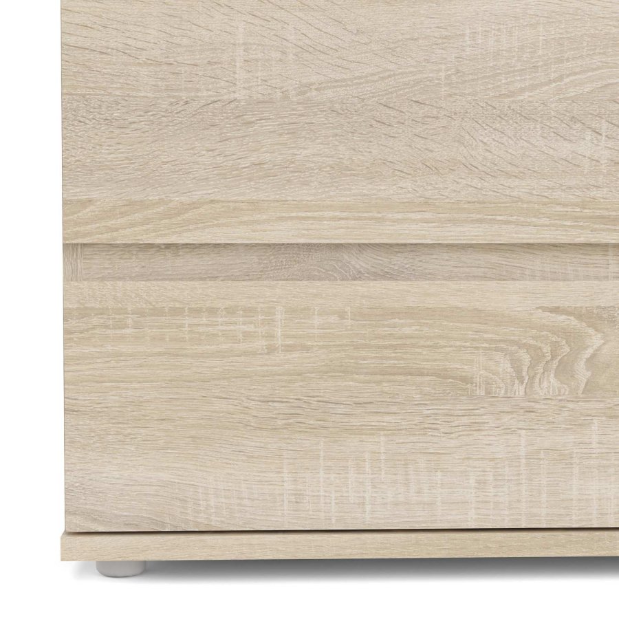 TVILUM Nova Kommode - Naturfarbenes Verbundholz, Eichenstruktur, (107x40)