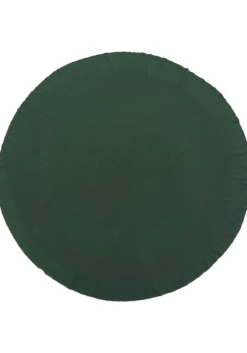 BROSTE COPENHAGEN Wilhelmina duk, rund - grnn bomull (200)