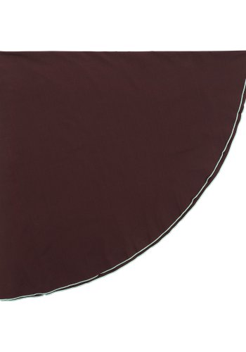 BROSTE COPENHAGEN Wilhelmina Tischdecke, rund – braune Baumwolle (200)
