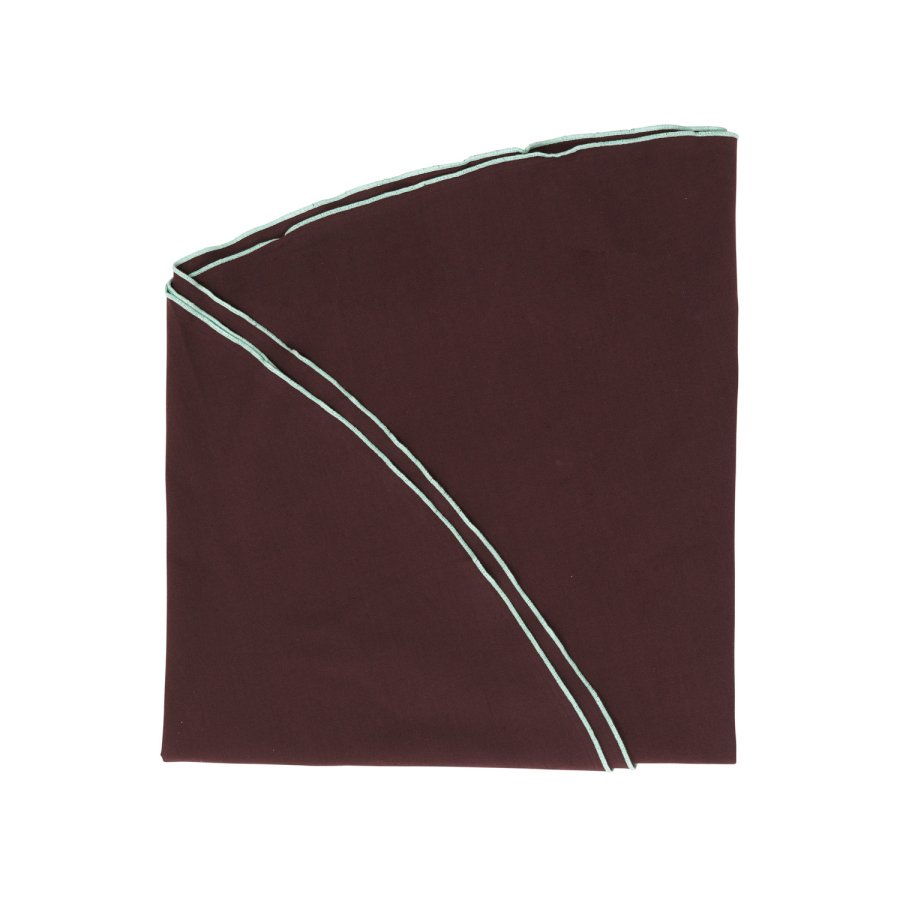 BROSTE COPENHAGEN Wilhelmina Tischdecke, rund – braune Baumwolle (200)