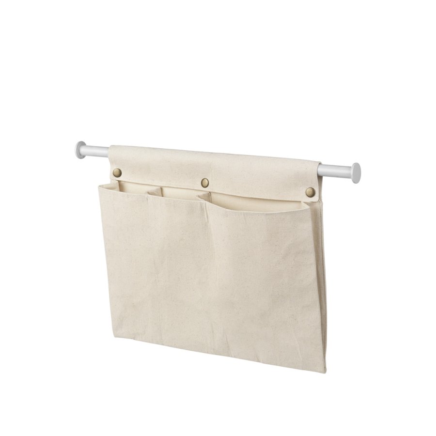 BROSTE COPENHAGEN Berit Schreibtischtasche – cremefarbene Baumwolle