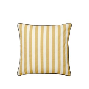 BROSTE COPENHAGEN Franca udendrs pudebetrk, kvadratisk - harvest gold bomuld (50x50)