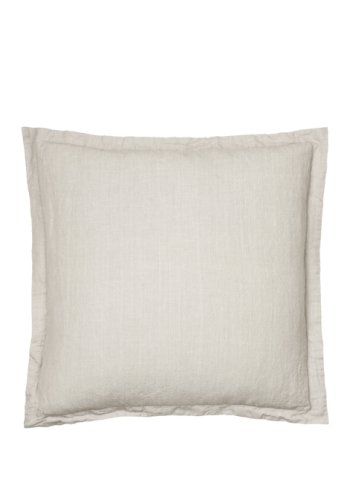 BROSTE COPENHAGEN Linn Kissenbezug, quadratisch – taubengraue Baumwolle/Leinen (50 x 50)