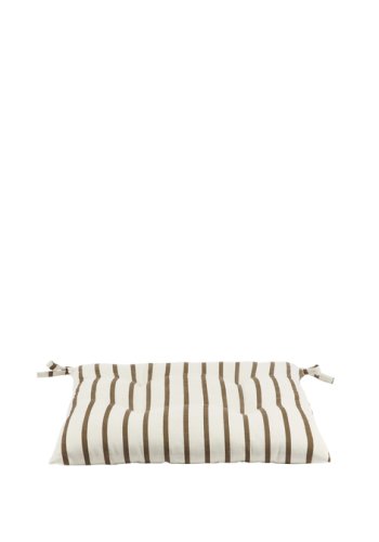 BROSTE COPENHAGEN Franca utendrs sittepute, rektangulr - kengurubrun bomull (44x42)