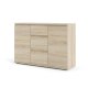 TVILUM Nova Sideboard - Naturfarbenes Verbundholz, Eichenstruktur, (84x40)