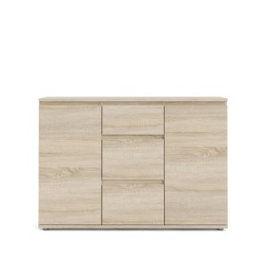 TVILUM Nova skänk - naturfärgat kompositträ, ekstruktur, (84x40)