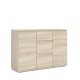 TVILUM Nova Sideboard - Naturfarbenes Verbundholz, Eichenstruktur, (84x40)