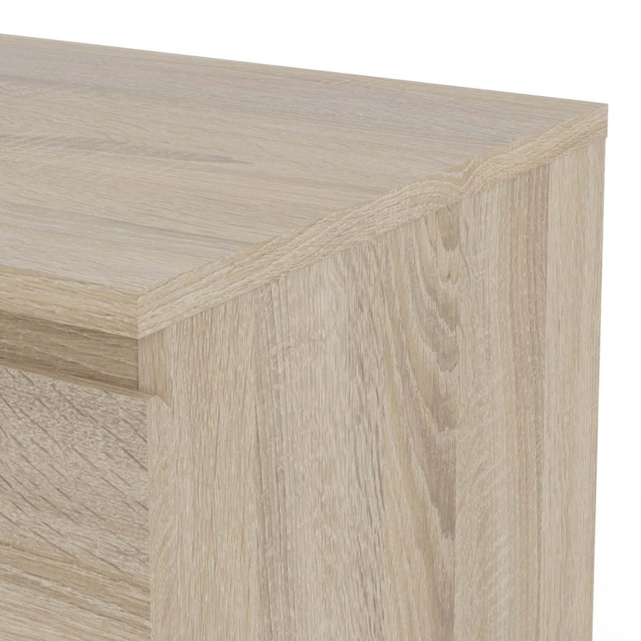 TVILUM Nova Sideboard - Naturfarbenes Verbundholz, Eichenstruktur, (84x40)