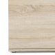 TVILUM Nova Sideboard - Naturfarbenes Verbundholz, Eichenstruktur, (84x40)