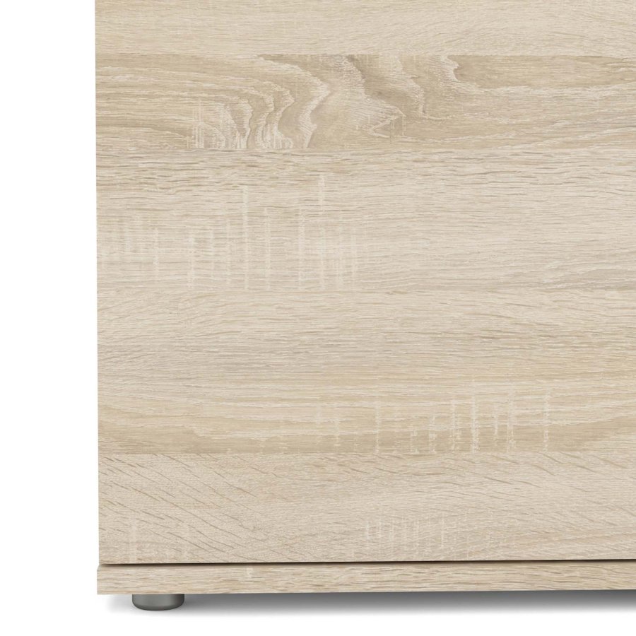 TVILUM Nova Sideboard - Naturfarbenes Verbundholz, Eichenstruktur, (84x40)