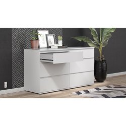 Nova  Kommode - Hvid Komposittr, (84x50)