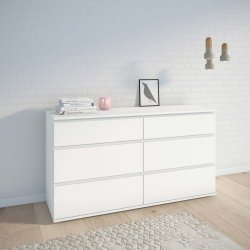 Nova  Kommode - Hvid Komposittr, (84x50)