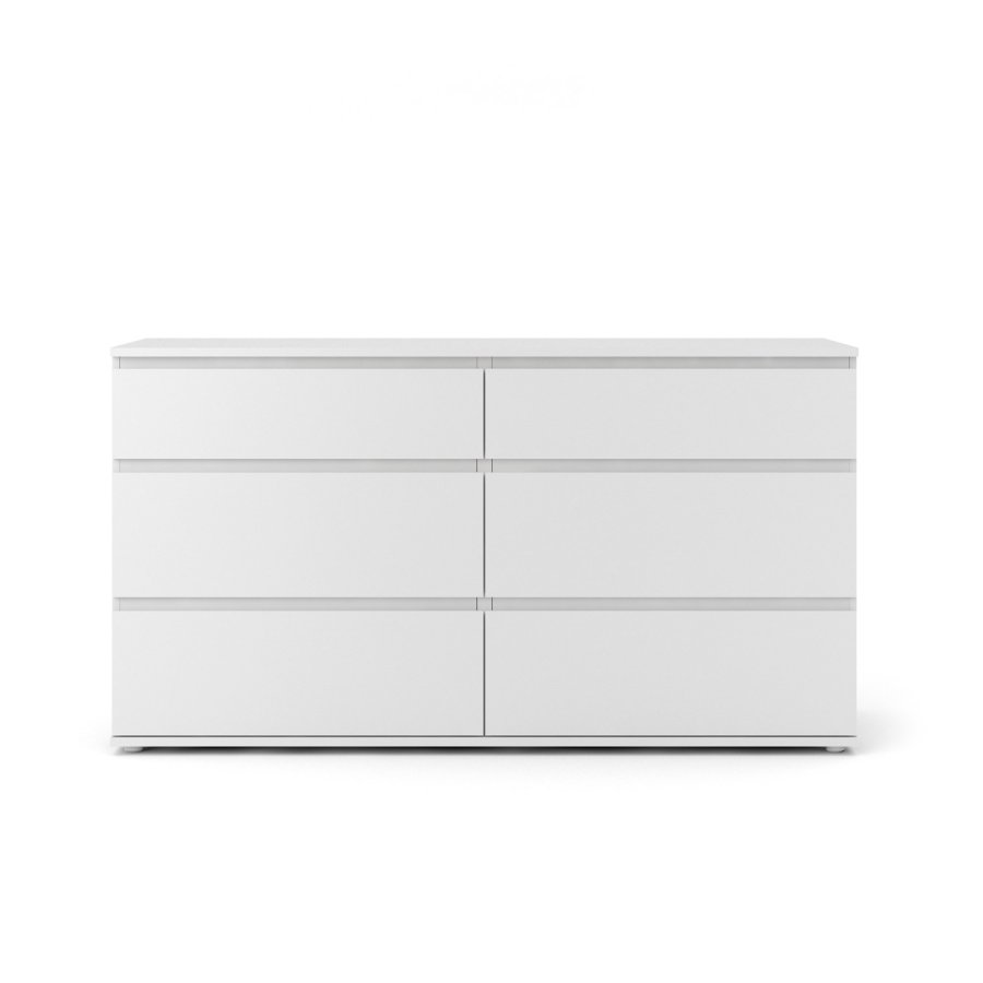 TVILUM Nova  Kommode  Weies Verbundholz, (84 x 50)