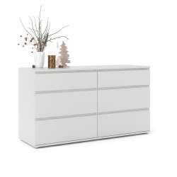 Nova  Kommode - Hvid Komposittr, (84x50)