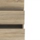 TVILUM Nova  Kommode – Naturverbundholz, Eichenstruktur, (84 x 50) 