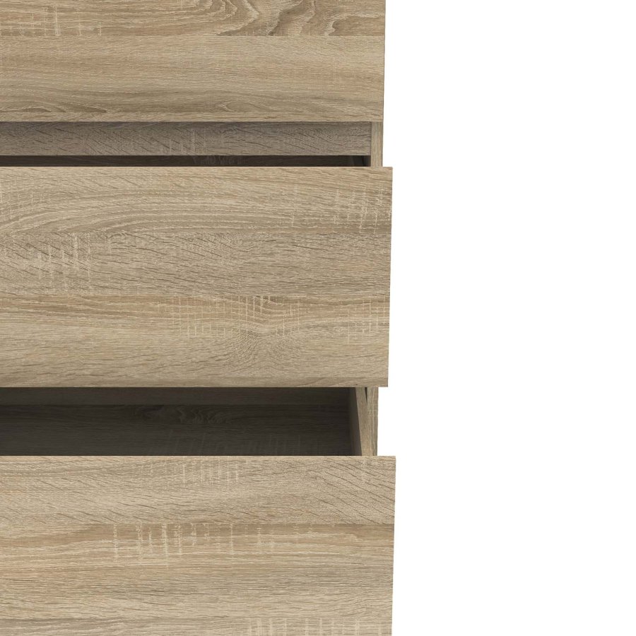 TVILUM Nova  Kommode – Naturverbundholz, Eichenstruktur, (84 x 50) 